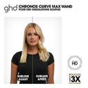 Boucleur ghd Chronos Curve Max Wand (38mm)