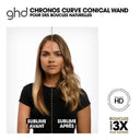 Boucleur ghd Chronos Curve Conical Wand (23-28mm)