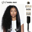NOUVELLE Brosse lissante professionnelle extra-large ghd Glide+ Max