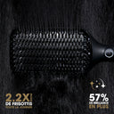 NOUVELLE Brosse lissante professionnelle extra-large ghd Glide+ Max